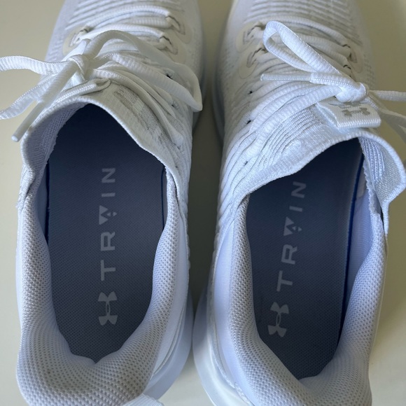 Under Armour Dynamic Intelliknit Training Shoe in White Size 11 NWOB - Picture 8 of 10